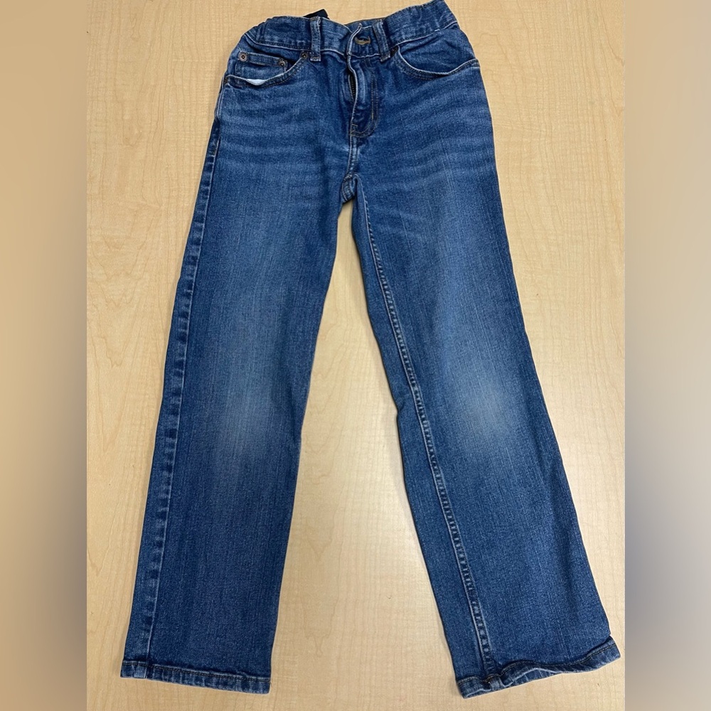 Like New/ Boys Relaxed Fit/Wonder Nation/ medium wash jeans size youth 10 - Picture 2 of 3